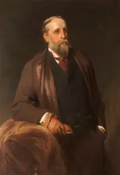 Porträtt av J. F. Cheetham, ca 1880-90